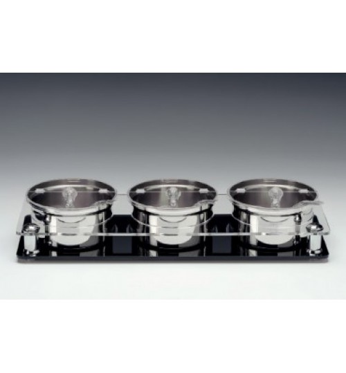 ÇELİK KASELİ POLİKARBONAT KAPAKLI SOSLUK REÇELLİK STANDI 17,5 X 49 X H:8,5 Cm